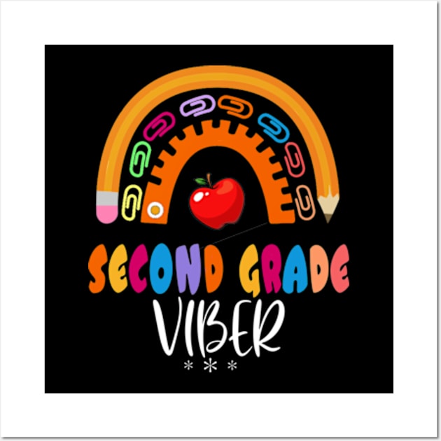 second grade crew Wall Art by credittee